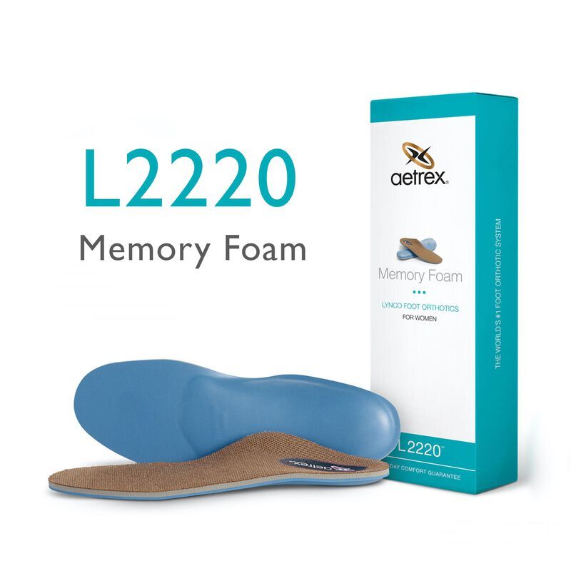 Aetrex Memory Foam Talpbetét Női L2220W