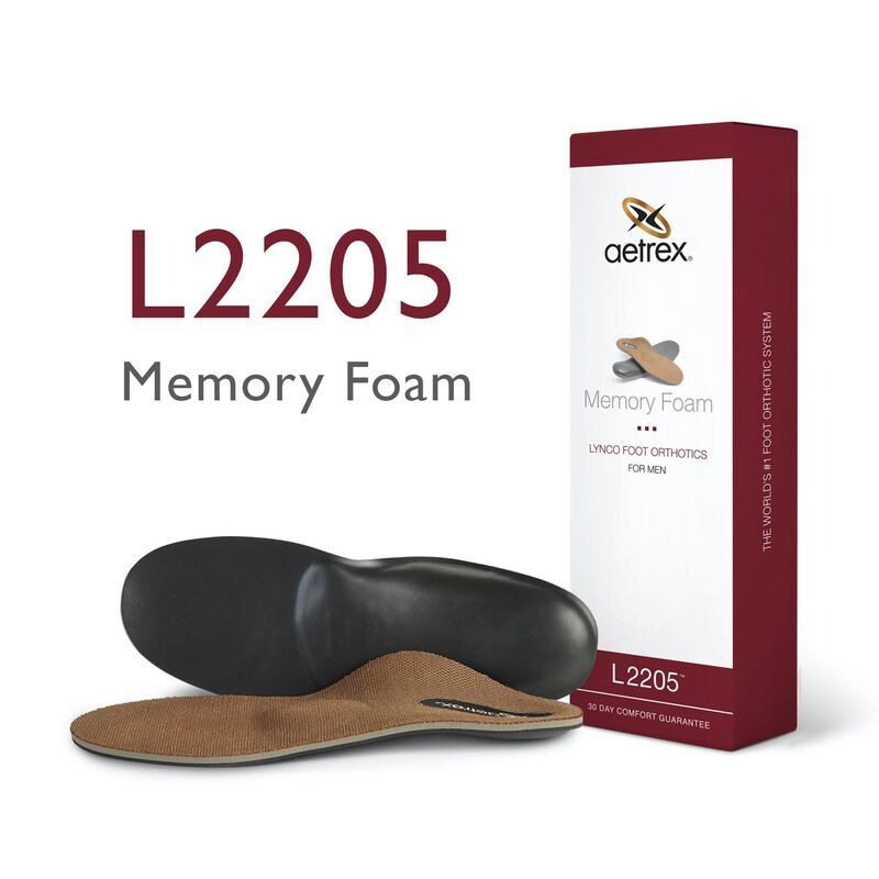 Aetrex Memory Foam Talpbetét Férfi L2205M