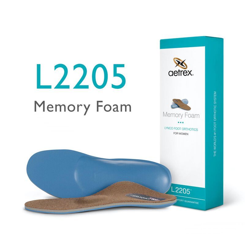 Aetrex Memory Foam Talpbetét Női L2205W