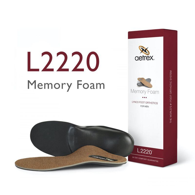 Aetrex Memory Foam Talpbetét Férfi L2220M