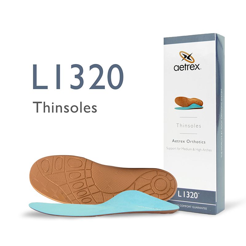 Aetrex Thinsoles Talpbetét Unisex L1320