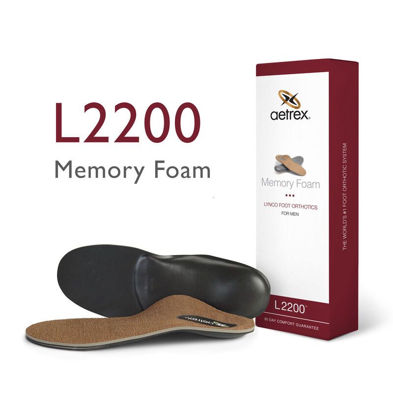 Aetrex Memory Foam Talpbetét Férfi L2200M