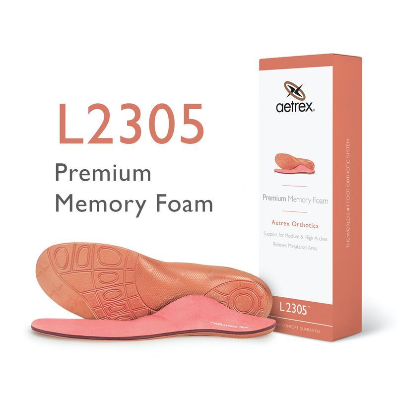 Aetrex Premium Memory Foam Talpbetét Női L2305W
