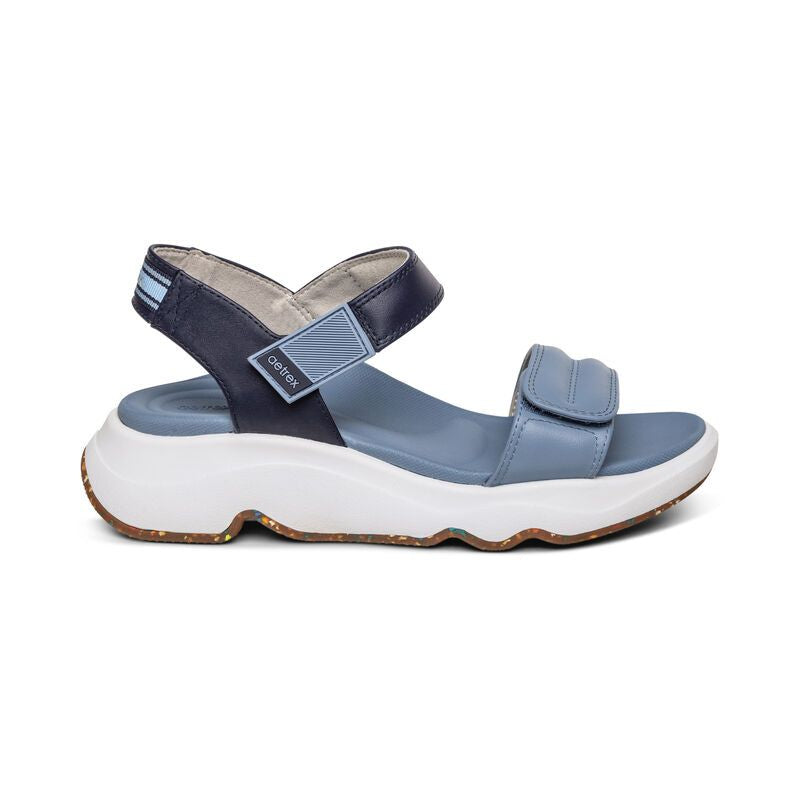 Aetrex Whit Blue