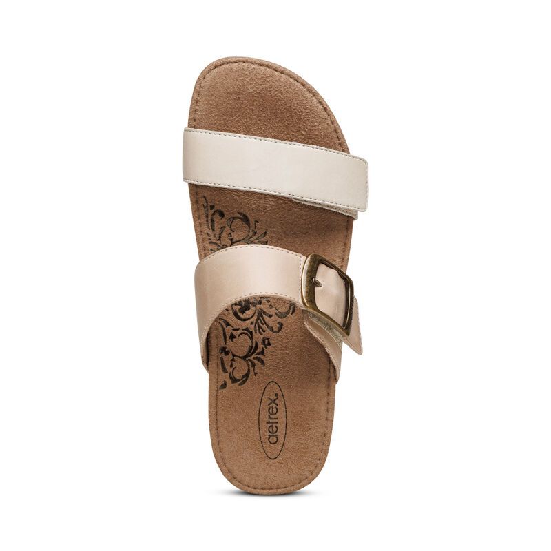 Aetrex Daisy Ivory