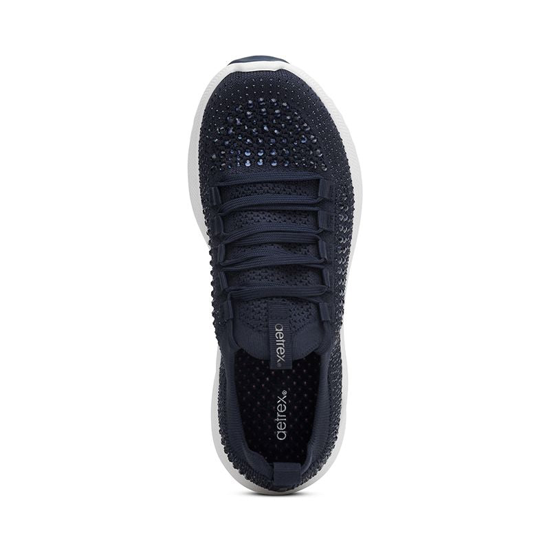 Aetrex Carly Sparkle Navy