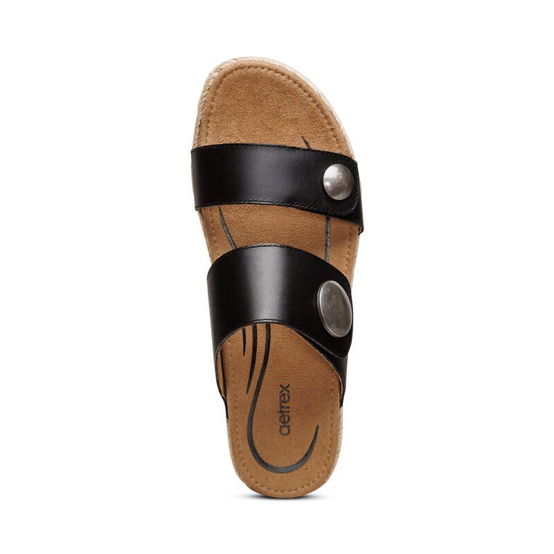 Aetrex Sofie Black