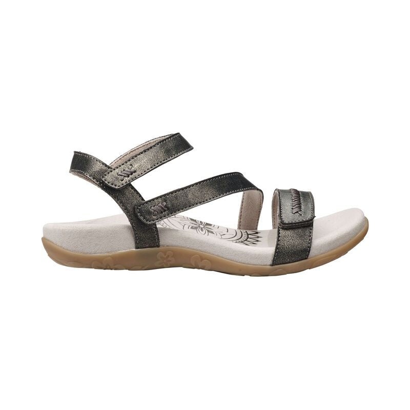 Aetrex Gabby Pewter