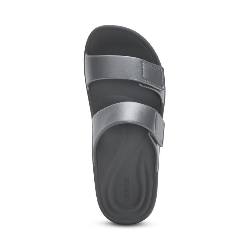 Aetrex Kaia Pewter