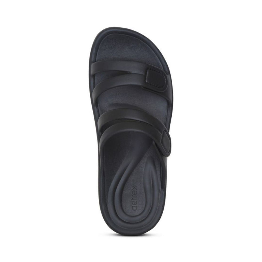 Aetrex Janey Sport Slide Black