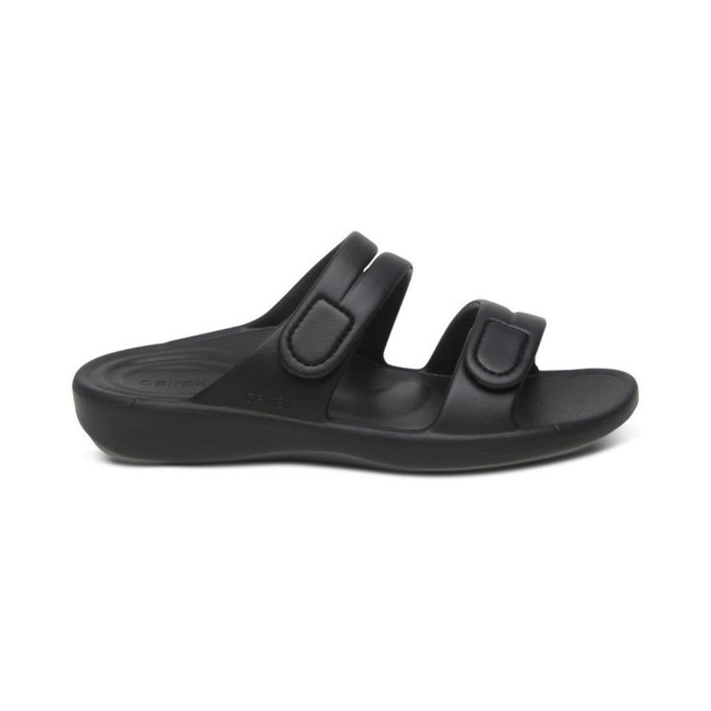 Aetrex Janey Sport Slide Black