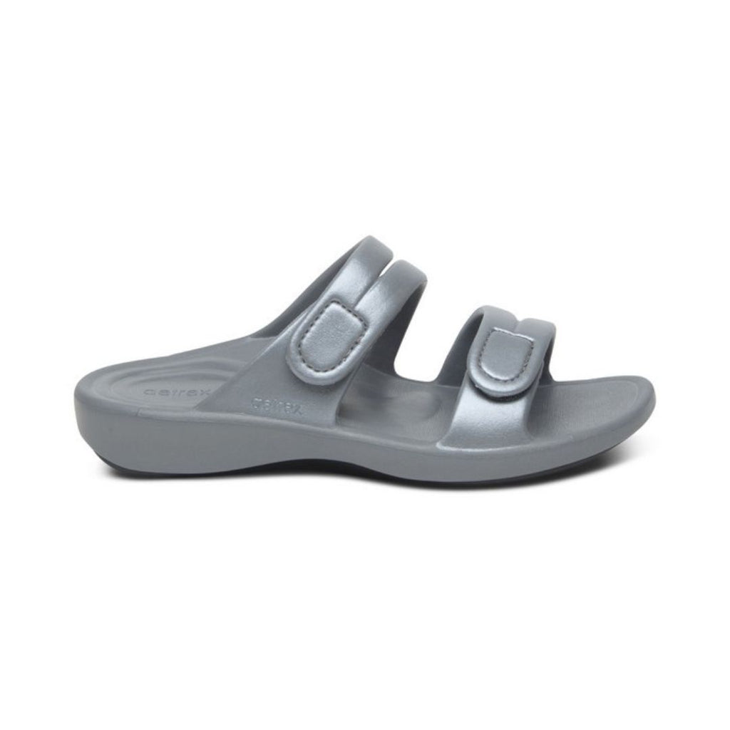 Aetrex Janey Sport Slide Grey
