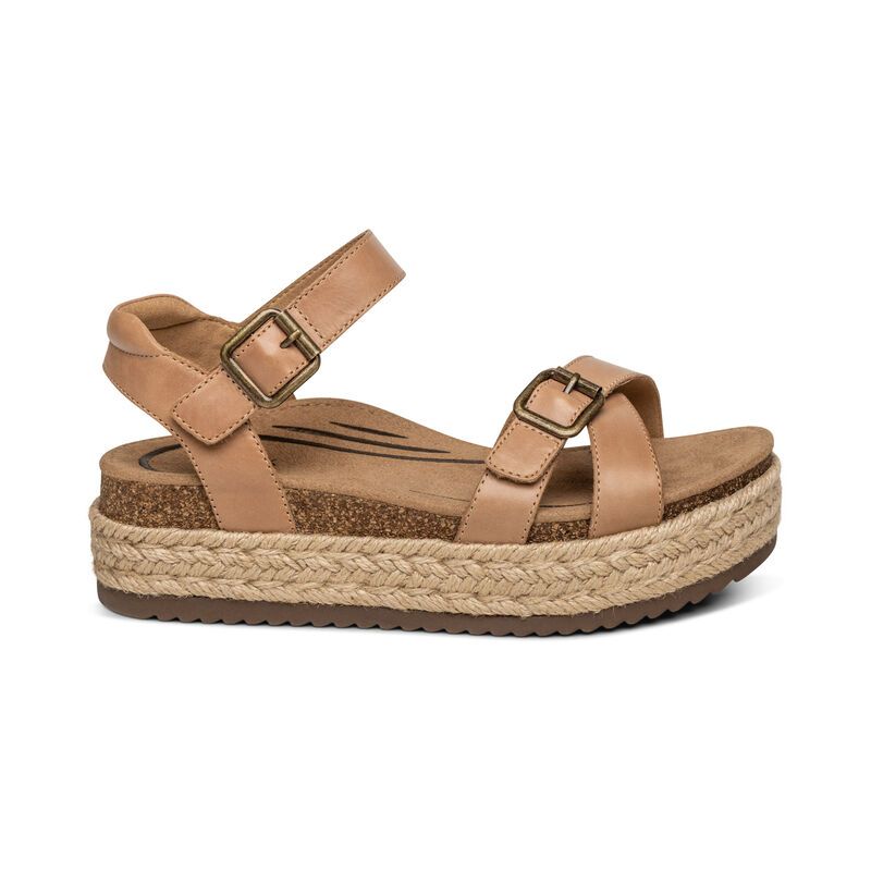 Aetrex Paula Camel