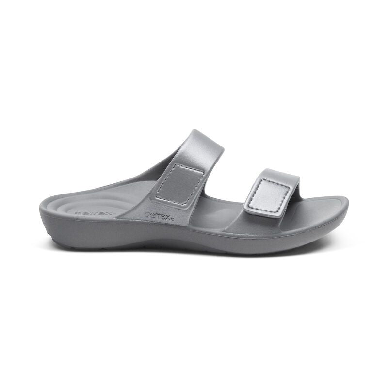 Aetrex Kaia Pewter