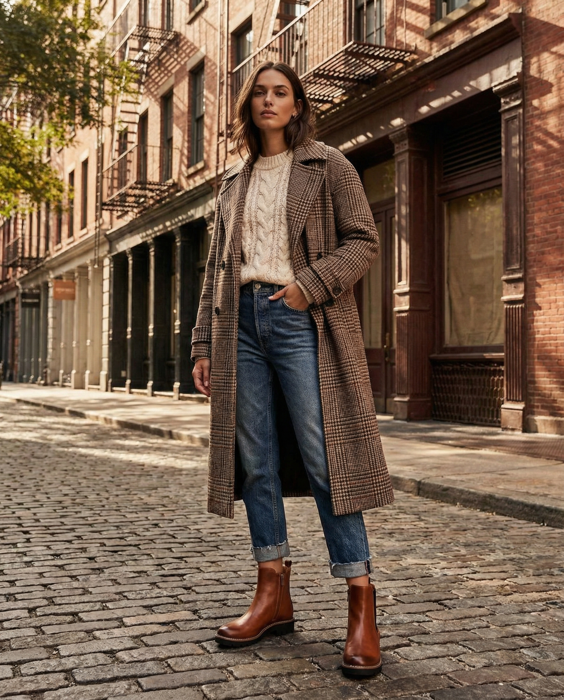 Aetrex Hannah Cognac