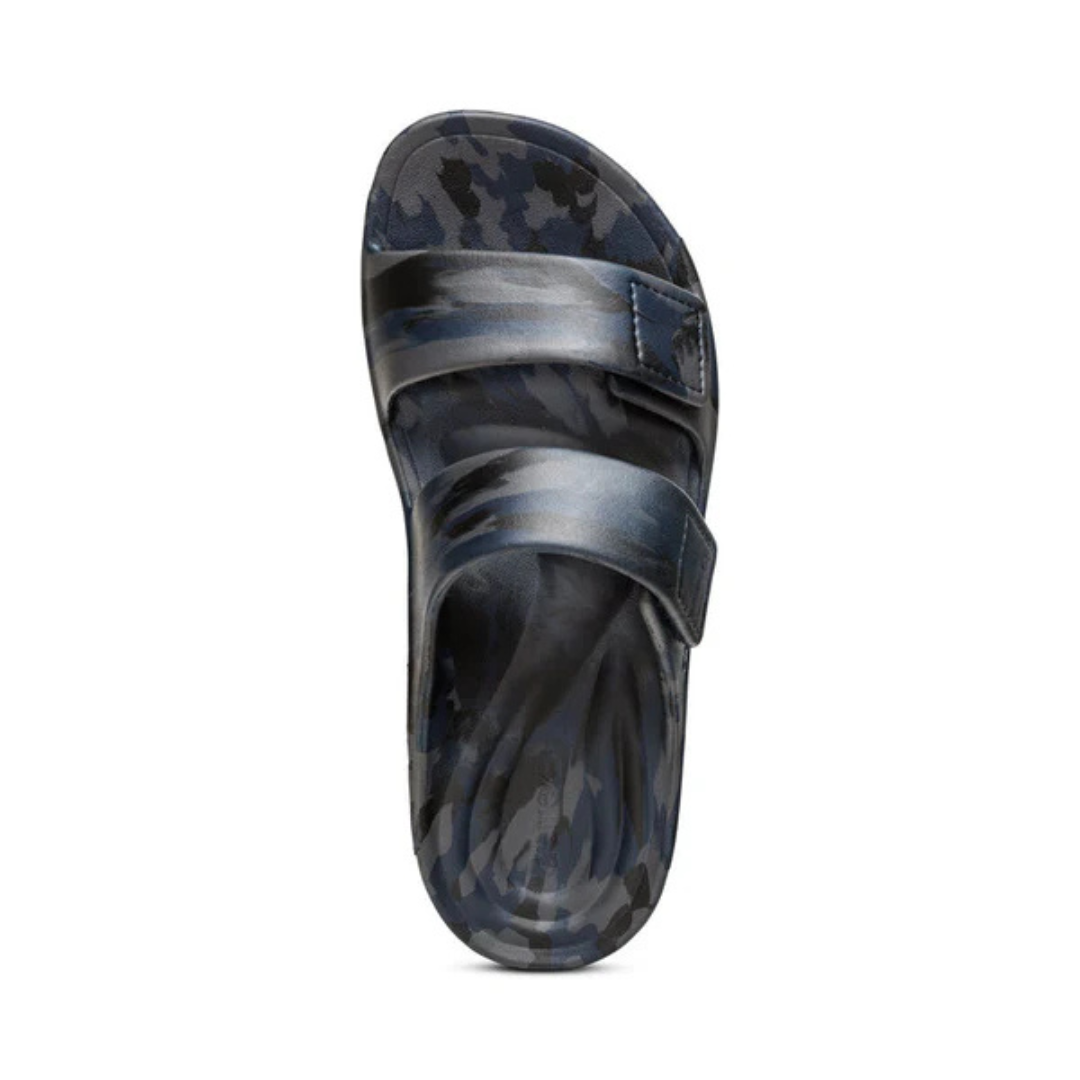 Aetrex Milos Navy Camo
